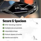 Money Belt For Travel With Rfid Blocking Technology - Hidden Travel Money Pou   