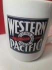 Vintage Western Pacific Railway Feather River Route Ceramic Coffee Mug Cup