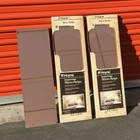8 Mirror Wall Panel Strips Hoyne Vintage Pink Rose Copper Beveled 24  X 8 