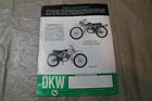 Original 1971 Dkw Hornet Boondocker 125  1 Page Sales Brochure - Fork Suspension