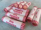 1998   original Bank Wrapped    Uncirculated Lincoln Cent Roll - Obw Penny s