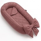 Portable Baby Lounger Nest For Newborns - Soft  Breathable Infant Bed   Essentia