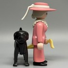 Playmobil Victorian Grandma Grandmother Elderly Female Adult Figure Dog 5500 Vtg