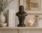Zeus Greek God Bust Statue Figurine Greek Mythology Decor Gifts
