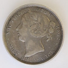 1864 Canada Twenty Cents Icg Xf New Brunswick Silver 20c Coin