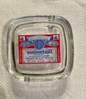 Budweiser Vintage Glass Ashtray 9 5cm Retro Showa Era Used