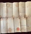 1805 Jersey City Jersey Company  rare Document   R  Varick Nyc Mayor Paulus Hook