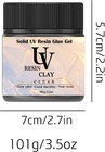 Uv Clay Clear Polymer Resin For 3d Crafts  Diy Jewelry Making  Silicone Molds  U