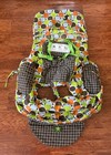  brand New  Jeep 2-in-1 Shopping Cart   High Chair Cover Cushion Multi-color