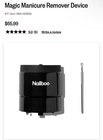 Nailboo Magic Manicure Gel Remover Effortless Soak-off Nails New Nib