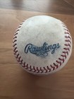 Official Rawlings Game Used Major League Baseball Mlb Real Leather  34 Fast Ship