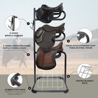3 Tier Heavy Duty Saddle Stand - Rotatable Tiers - Nib