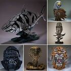 Handmade Contemporary Animal Sculpture  Eagle Lion Gorilla Snake Shark Statue