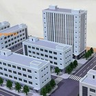1 200 Scale Architectural Science Technology Park Building Scene Accessory Model