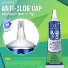 Book Glue  15ml X 2 Book Adhesive  Clear Book Binding Adhesive  Flexible Paper G