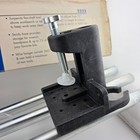 Dremel Flex-shaft Tool Stand Model 2222 Adjustable Height Silver Black
