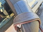 Dyon Figure 8 Noseband Full Bridle Brown Horse Jumping Fancy Stitching W Bit