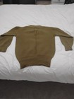 Vtg Ww2 World War 2 Us Army Green Wool V Neck Sweater Rare