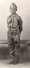 Vintage C1950 African American Cub Scout In Uniform Trimmed Rppc Portrait