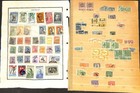 Uruguay Stamp Collection On 18 Album   Stock Pages  1877-1968  bq 