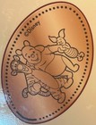 Disney Winnie The Pooh Tigger Piglet Elongated Penny Pressed Penny