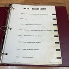 Original Massey Ferguson Mf 70 Tractor Loader Backhoe Service Manual Repair Shop