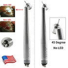 Nsk Style Dental 45 Degree Surgical High Speed Handpiece Push Button  led  4hole