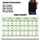 Women s Casual 3 4 Sleeve T-shirts Button Crew Neck Tunic Tops Basic Tees Blouse