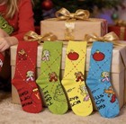 2025 Mcdonald s Grinch Socks Christmas Adult Happy Meal Single Pair Unopened