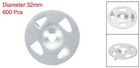 600pcs 32mm Insulation Washers Metal Insulation Washers Perforated Washers