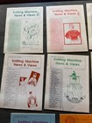 Vintage Alles Knitting Machine News   Views 1989 Complete Year Patterns Jan-dec