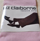 90s Deadstock Liz Claiborne Pink Trouser Socks Womens Shoe Size 6-9 Lot Of 2 Vtg