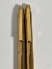 Vintage Centennial Usa Gold Tone Pen   Mechanical Pencil Set C Logo