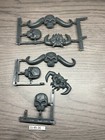 Warhammer Fantasy - Arcane Ruins Terrain Skulls Temple Of Skulls Bits Lot - Oop
