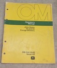 Genuine Oem John Deere 65 And 66 Forage Blowers Operator s Manual