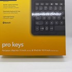 Zagg Pro Keys Wireless Keyboard   Case Black Bluetooth For Ipad Air Gen 4   5