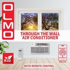 Olmo 14000 Btu 230v Through The Wall Air Conditioner Cooling Only - Wifi