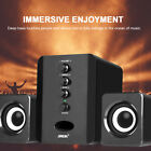 Usb 2 1 Computer Speakers System Desktop Pc Laptop Stereo Audio Player Subwoofer