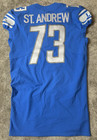 2019 Micah St  Andrew Detroit Lions Game Used Worn Nfl Football Jersey