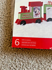 Martha Stewart Holiday Train Craft Photo Frame Holds 6 Photo Christmas Decor New