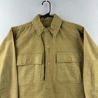 Wwi Us Army Wool Shirt Fits Mens Large Pullover Tunic 1918 Military Antique