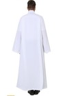 Ivyrobes Front Wrap White Clergy Alb Church Worship Alb Garment  xl-over 6 3  