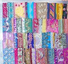 Very Rare Lot Antique Vintage Sari Lace Edging Ribbon 50pcs Embroidered K13 Bb30