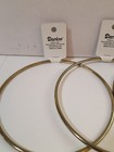 Lot Of 3 Darice 5  Gold Metal Rings  1718 Craft Macrame Floral Dreamcatcher New