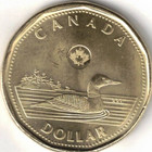 2015 Canada Brilliant Uncirculated One Dollar Qeii   Loonie Coin