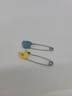Lot Of 10 Vintage Baby Diaper Safety Pins Plastic