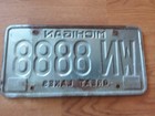 Michigan  License Plate All 8 s---wn-8888