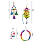 10-piece Set Of Small And Medium-sized Parrot Toy Bird Toys To Relieve Boredom  