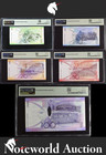 Gibraltar 5-100    2010-19 P 35 36a 37 38b 39 Prefix A aa Set 5 Unc Pmg 66-68 Epq