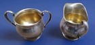 International Prelude  c147 Sterling Silver Sugar Creamer Set - Very Good A
